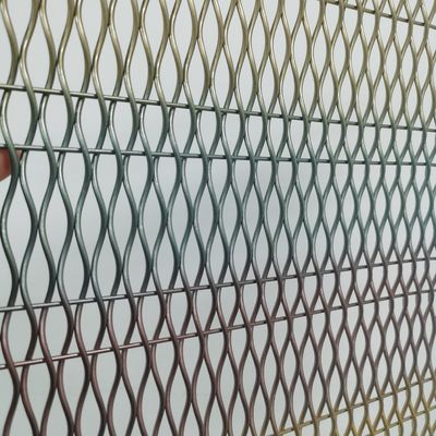 Aanpasbaar metalen gaas Openbare instellingen Breedte 0,6m-2,4m Op maat
