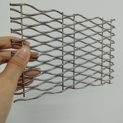 Op maat gemaakte woning decoratieve geweven gaas 18 mm weft pitch