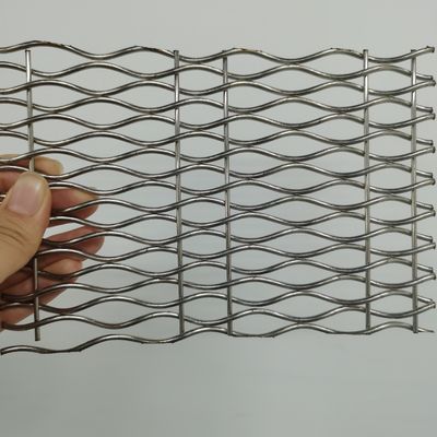 Op maat gemaakte woning decoratieve geweven gaas 18 mm weft pitch