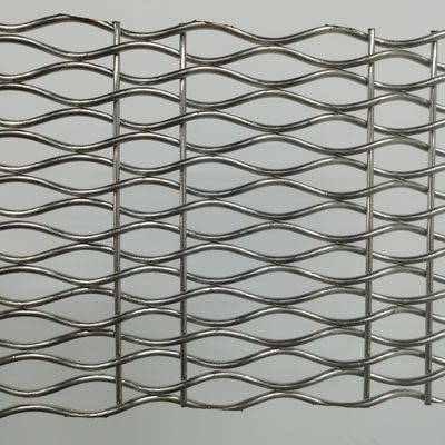 Op maat gemaakte woning decoratieve geweven gaas 18 mm weft pitch