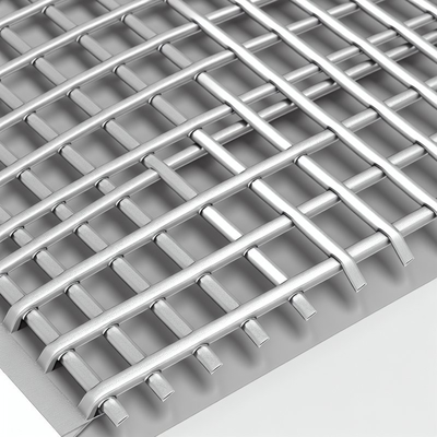 0.035 KG/M Architecturaal Geweven Draadgaas met Geanodiseerde Aluminiumlegering