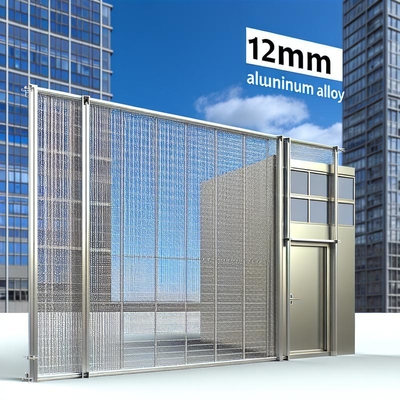 12mm architectonisch gordijn van aluminiumlegering voor gebouwgevels