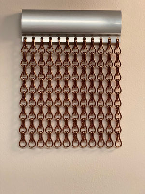 High Strength Aluminium Chain Fly Screen Designed to Meet Industrial Safety Standards