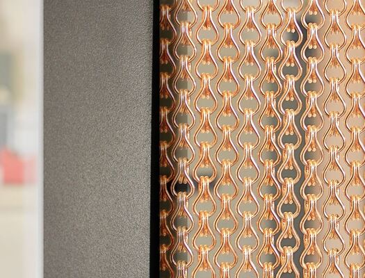 Aluminium keten vliegscherm met 60% open gebied en 1,2 mm draaddiameter voor herbruikbare insectenbescherming