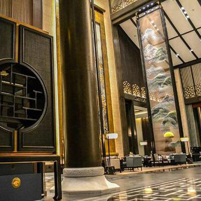 Goede Flexibiliteit Roestvrij Staal Architectonisch Gaas met 2,5 mm X 4 Kabeldiameter en Antiek Brons Gecoat Oppervlak voor Gebouwgevels