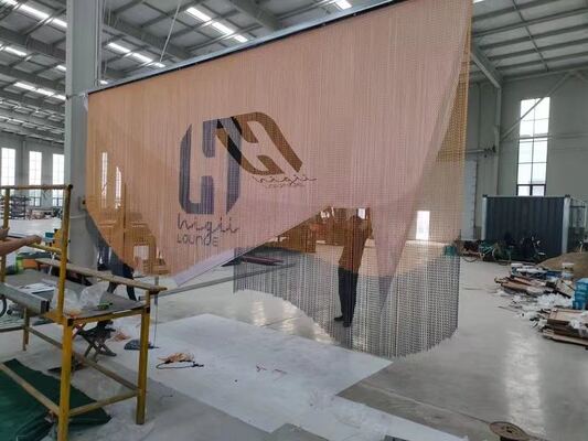 Duurzaam aluminium kettingvliegscherm, ideaal voor industriële toepassingen, biedt effectieve bescherming tegen insecten en langdurige prestaties