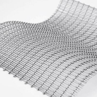 Architectonisch metalen gaas op maat van de breedte Poets perfect voor gevel bekleding binnenmuren en plafond panelen