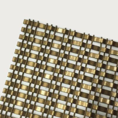 Corrosiebestendige gelaste architectonische stalen weefsel met gaas die is ontworpen om de structurele ondersteuning en esthetische aantrekkingskracht te verbeteren