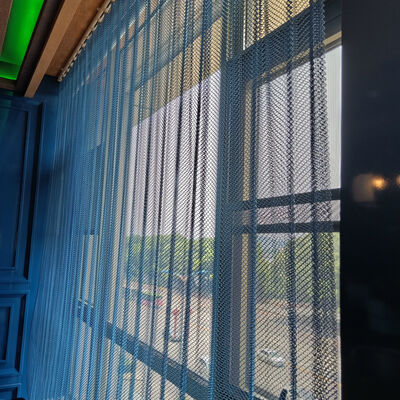 Gepersonaliseerd breed architectonisch draadnet met afschermingen voor gevels en interieurontwerp