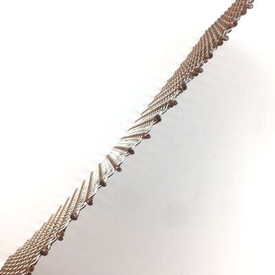 Decoratief metalen gaas Woven Woven Wire Architectonische gevel bekleding scherm Buitenmuur decor