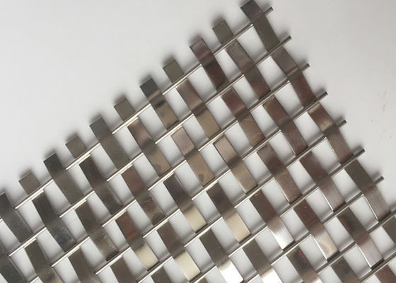Het binnenlandse Netwerk van het Roestvrije staalmesh for architectural woven wire van de Ontwerp Decoratieve Draad