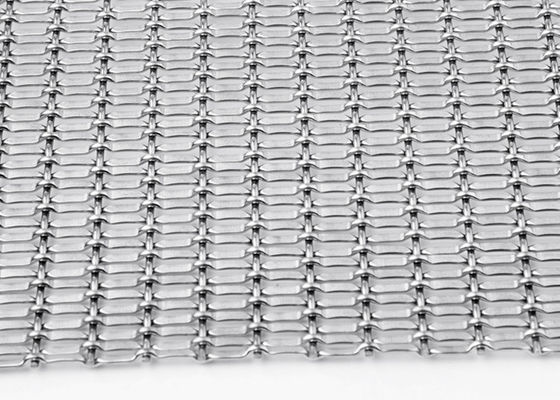 Titanium die 5mm Geweven Metaal Mesh Fabric plateren 15m Decoratieve Metaalzaal Verdelers