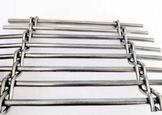 Deklaag van de Draadmesh barrette weave PVD van het schermverdelers de Architecturale Geweven