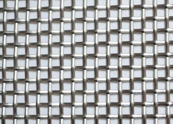 1.8mm Half Rond Decoratief Metaal Mesh Screen For Windows 3.36kgs/m2