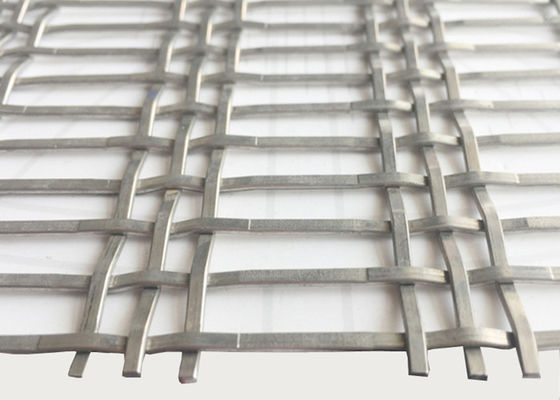 Upgrade Project Reverse Dutch Weave Architectural Woven Wire Mesh ISO9001-2015 Certificering