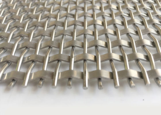 Natuurlijke Kleur Weefsel Architectonisch Metalen Gaas Voor Decoratief Draadgaas Paneel