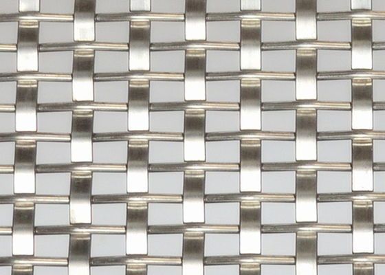 Natuurlijke Kleur Weefsel Architectonisch Metalen Gaas Voor Decoratief Draadgaas Paneel