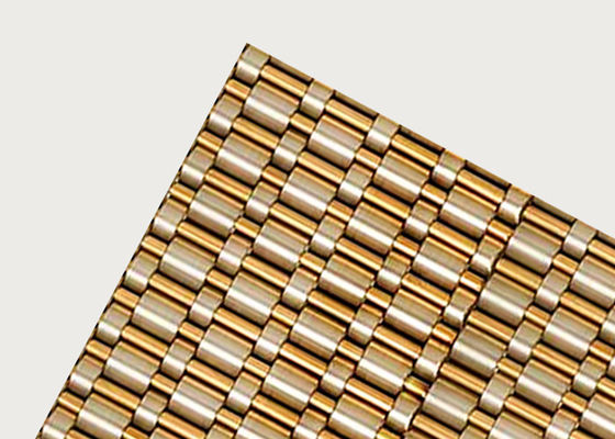 Gepersonaliseerde breedte en lengte architectonisch metaal mesh corrosiebestendigheid voor langdurige prestaties