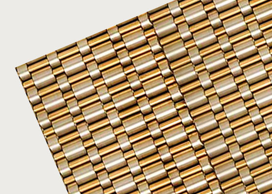 Gepersonaliseerde breedte en lengte architectonisch metaal mesh corrosiebestendigheid voor langdurige prestaties
