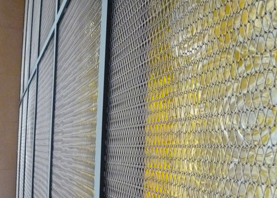 6ft Antiwear Spiraalvormige Draad Mesh Conveyor Belt Fracture Resistance