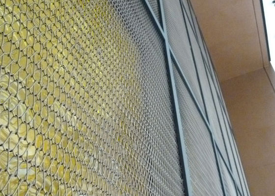 6ft Antiwear Spiraalvormige Draad Mesh Conveyor Belt Fracture Resistance
