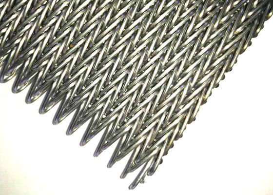 De vrije Riem van Mesh Wave Linen Metal Mesh van de Olie Industriële Gevlechte Draad