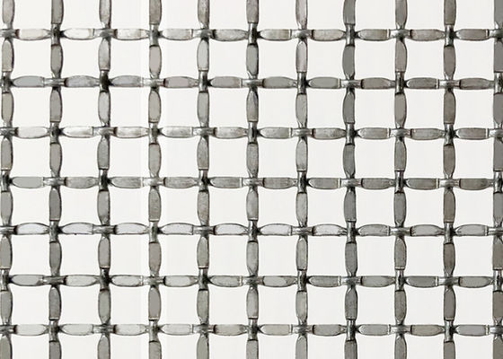 Natuurlijke Kleur 2.5mm de In reliëf gemaakte Deuren van de Draadmesh metal screen for cabinet van de Slotgolfplaat