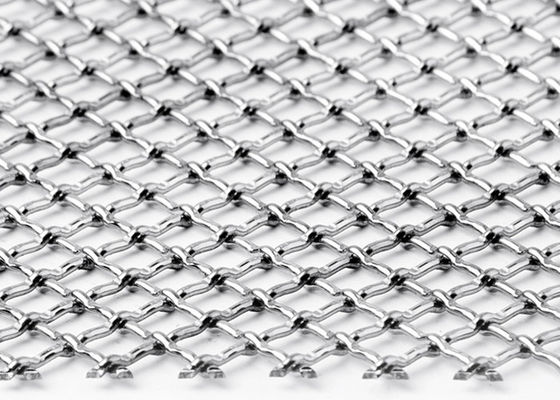 3×6m SGS van de Draadmesh square stainless steel woven van de Slotgolfplaat het Metaalnetwerk