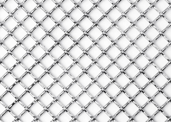 3×6m SGS van de Draadmesh square stainless steel woven van de Slotgolfplaat het Metaalnetwerk