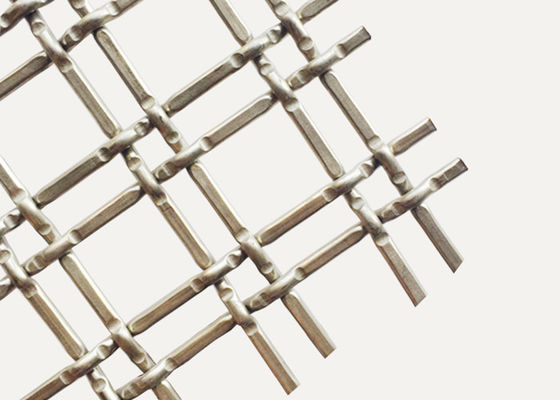 4 Geplooide het Messings Dubbele Draad Mesh Decorative Fence ISO9000 van ' ×4“ 13ft