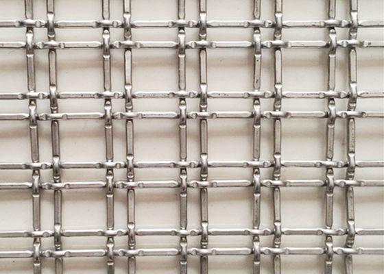 4 Geplooide het Messings Dubbele Draad Mesh Decorative Fence ISO9000 van ' ×4“ 13ft