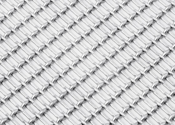 De Golfplaat Industrieel Metaal Mesh Cladding 20m van het Bouwmateriaaldecor Lengte