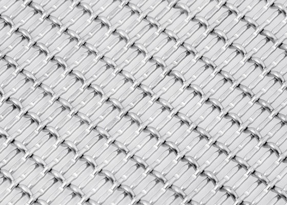 De Golfplaat Industrieel Metaal Mesh Cladding 20m van het Bouwmateriaaldecor Lengte