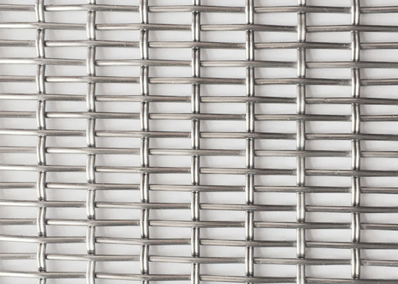 4.2mm de Breiende Draad Mesh Cupboard Decorative Partitions Facade van de Slotgolfplaat