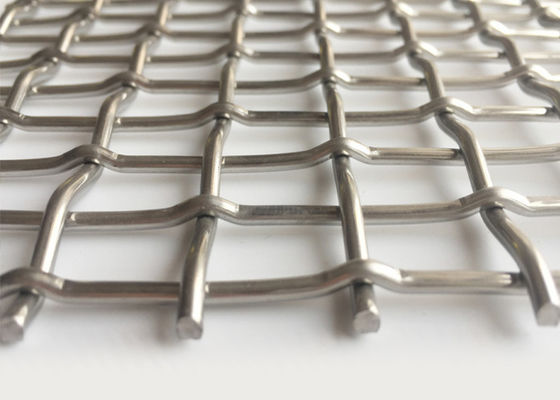 SHUOLONG de Golfplaatdraad Met platte kop Mesh Door Panels Heat Resistance van het weefselslot