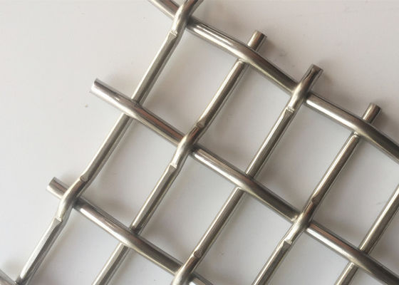 SHUOLONG de Golfplaatdraad Met platte kop Mesh Door Panels Heat Resistance van het weefselslot