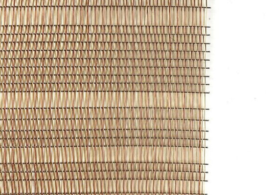 Roestvrij staal Geweven Draad Mesh Laminated Glass With Metal Mesh Interlayer