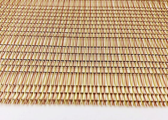 Roestvrij staal Geweven Draad Mesh Laminated Glass With Metal Mesh Interlayer