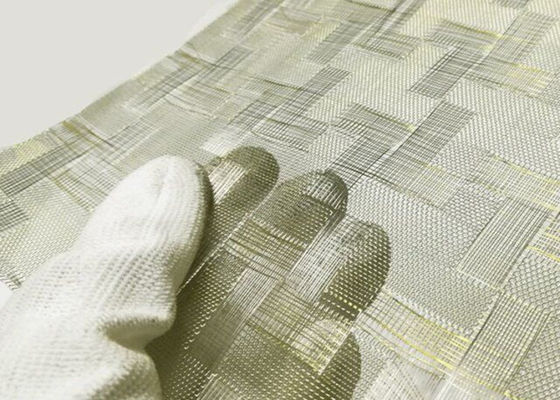 120m Keperstof Geweven Glas Gelamineerde Draad Mesh Architectural Facade Cladding