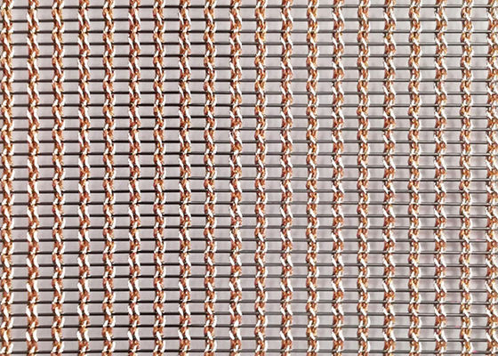 SHUOLONG geweven Koperglas Gelamineerde Draad Mesh Lightweight Heat Resistance