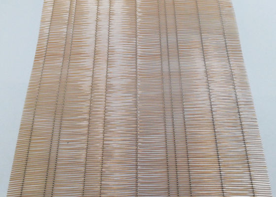 De Gelamineerde Draad Mesh Stretched 2.5m van de luxebekleding Glas Roestvrij staal