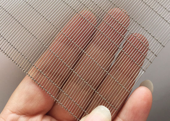 De Gelamineerde Draad Mesh Stretched 2.5m van de luxebekleding Glas Roestvrij staal