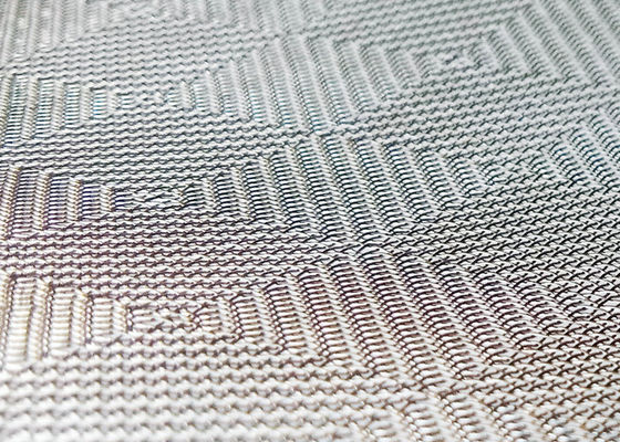0.5mm Glas met ODM van het Metaalmesh fabric van de Stoffentussenlaag Antialkali Geweven