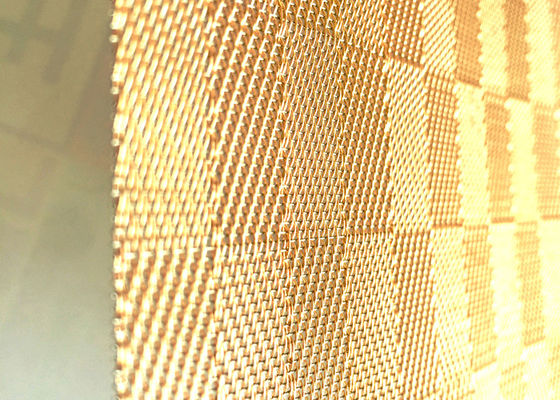 8ft de Gouden Glas Gelamineerde Treden van Draadmesh antiwear for furniture and