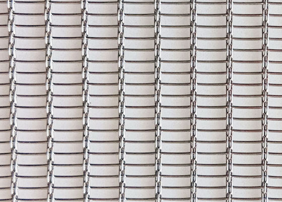 SS304 de Binnenlandse Draad Mesh Decorative Design 1.2mm van de glastussenlaag