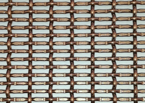 SHUOLONG 3.2mm het Architecturale Decoratieve Plafond Mesh Antishock van de Metaalschermen