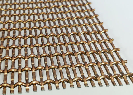 SHUOLONG 3.2mm het Architecturale Decoratieve Plafond Mesh Antishock van de Metaalschermen