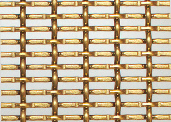SHUOLONG 3.2mm het Architecturale Decoratieve Plafond Mesh Antishock van de Metaalschermen