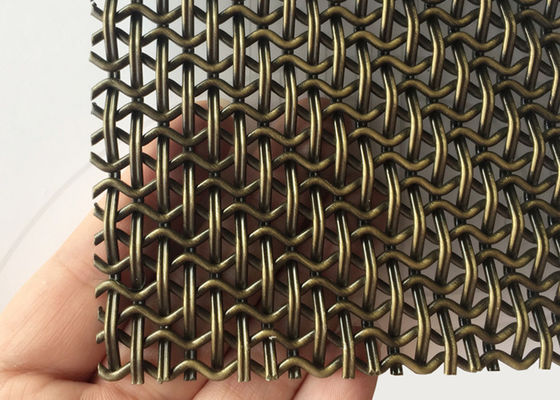 Het slot plooide de Decoratieve Geweven Muren van Draadmesh eco facade architectural screen
