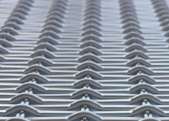 PVD 1.5m Witte Decoratieve Geweven Draad Mesh Anodized